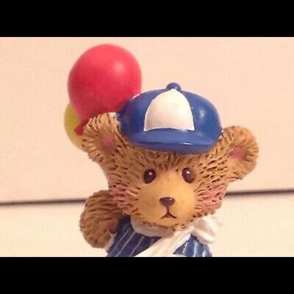 Brighter Days Bear in Baseball Uniform Figurine - Picture 8 of 12